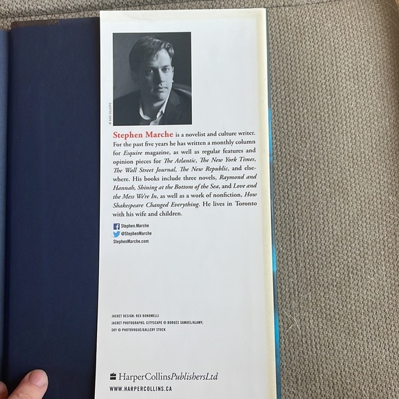 The Hunger of the Wolf - Stephen Marche. Fiction. Hardcover. - Picture 7 of 9